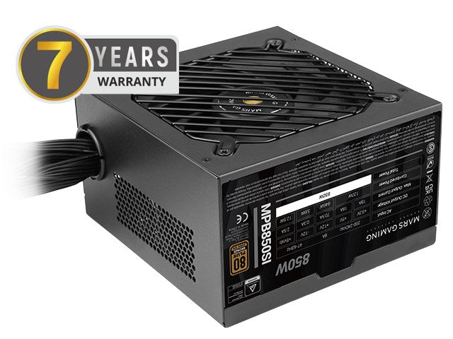 Mars Gaming MPB850SI power supply unit 850 W 24-pin ATX ATX Black