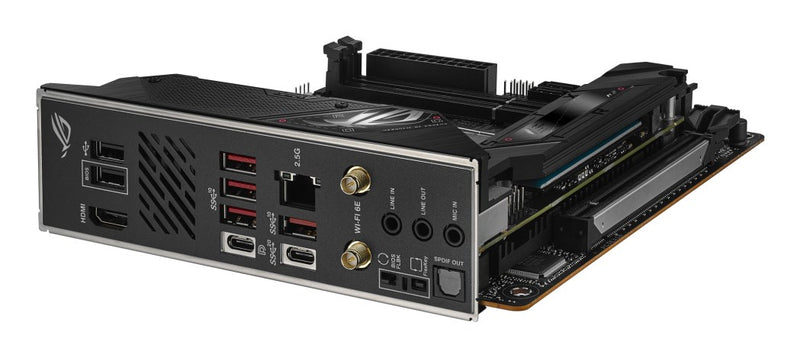 ASUS ROG Strix B650E-I Gaming WiFi - Motherboard - mini ITX - Socket AM5 - AMD B650 Chipset - USB-C 3.2 Gen 2x2, USB-C 3.2 Gen2, USB 3.2 Gen 2, USB 3.