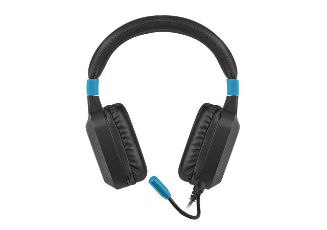 FURY NFU-1584 headphones/headset Wired Head-band Gaming Black, Blue