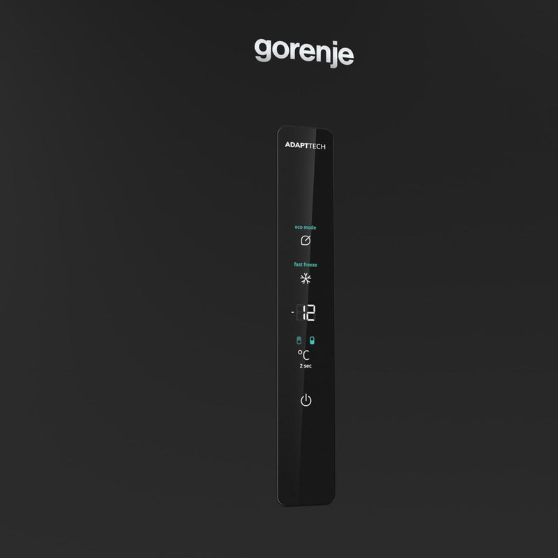 Gorenje NRK6192ABK4 fridge-freezer Freestanding 302 L E Black