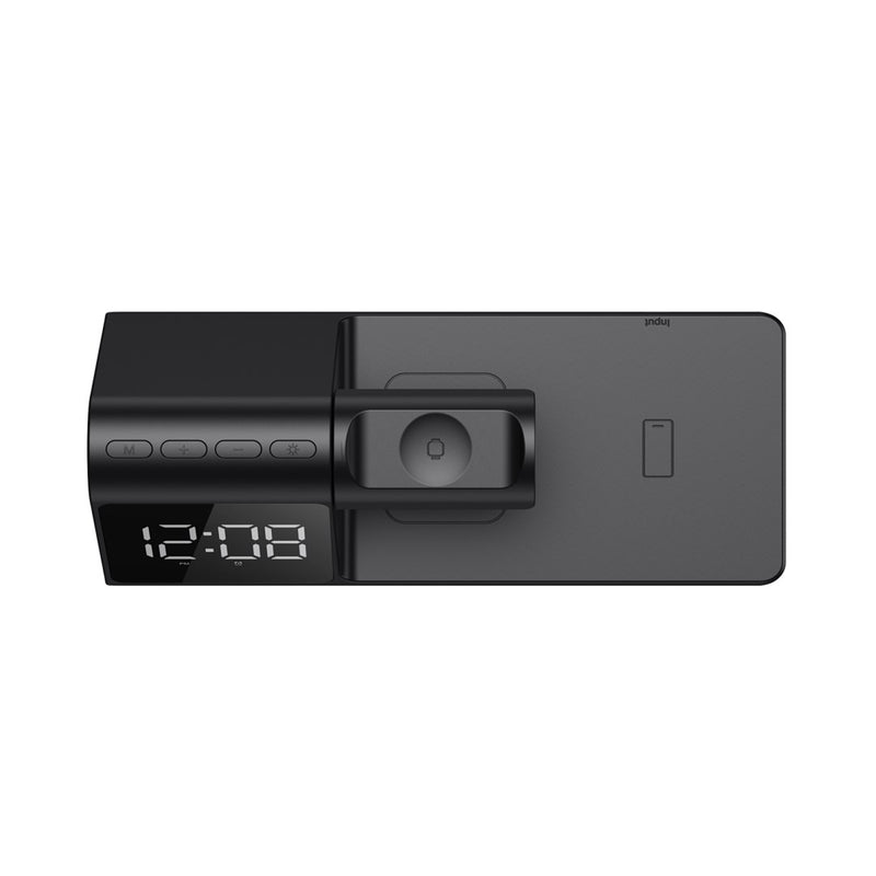Havit W3042 - Station de charge sans fil 3 en 1, noire