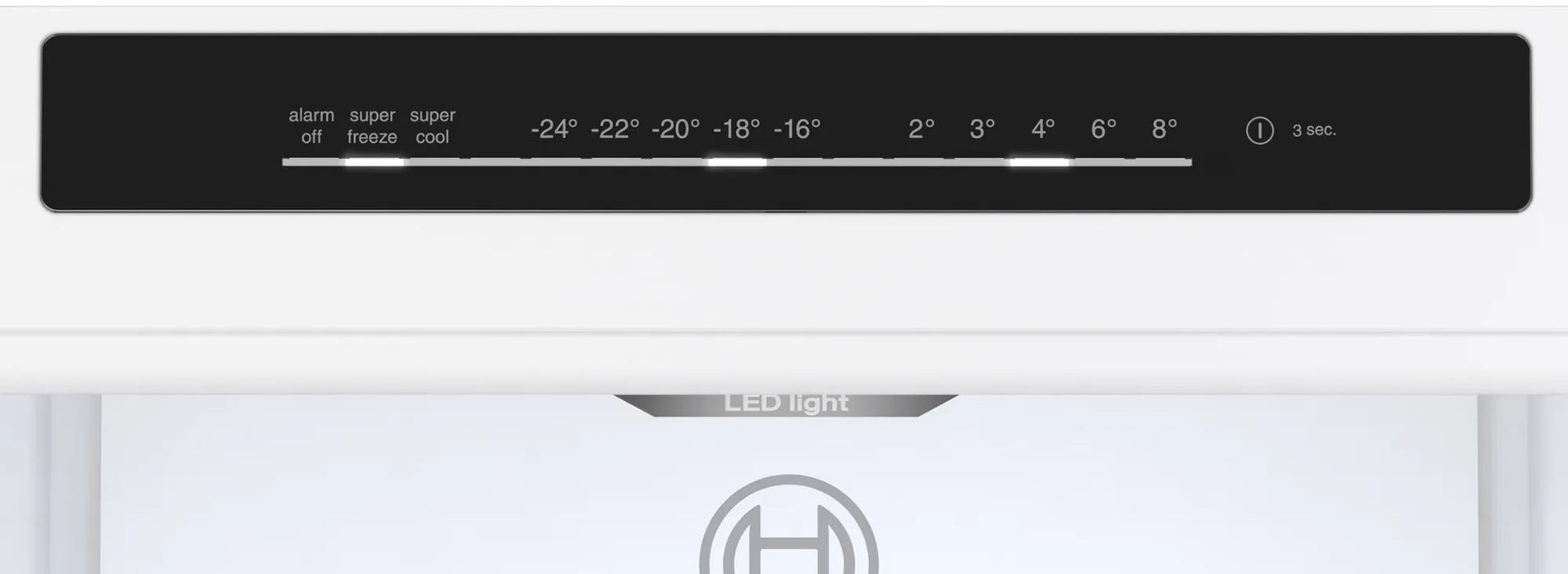 Bosch Serie 4 KGN362WDF fridge-freezer Freestanding 321 L D White