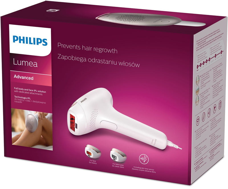 Philips Lumea Advanced SC1998/00 light hair remover Intense pulsed light (IPL) Ivory