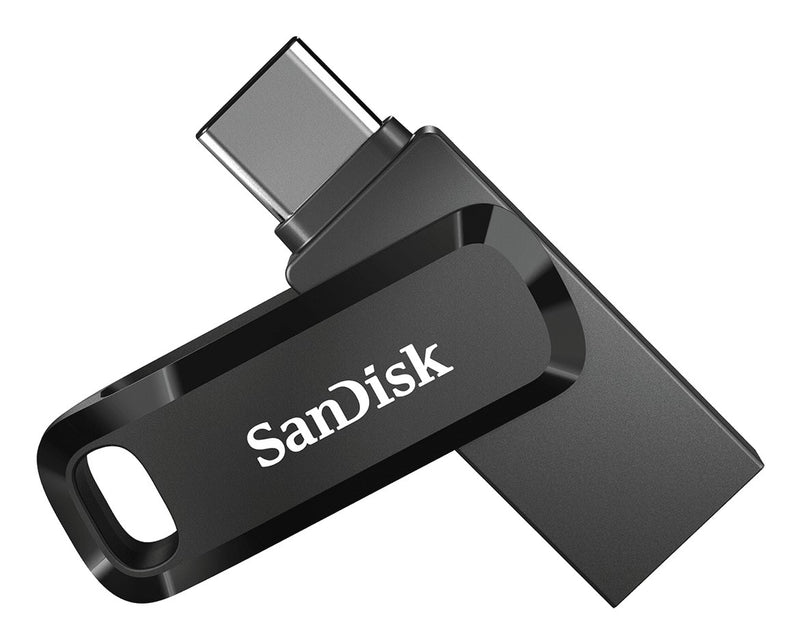 SanDisk Ultra Dual Drive Go USB flash drive 64 GB USB Type-A / USB Type-C 3.2 Gen 1 (3.1 Gen 1) Black