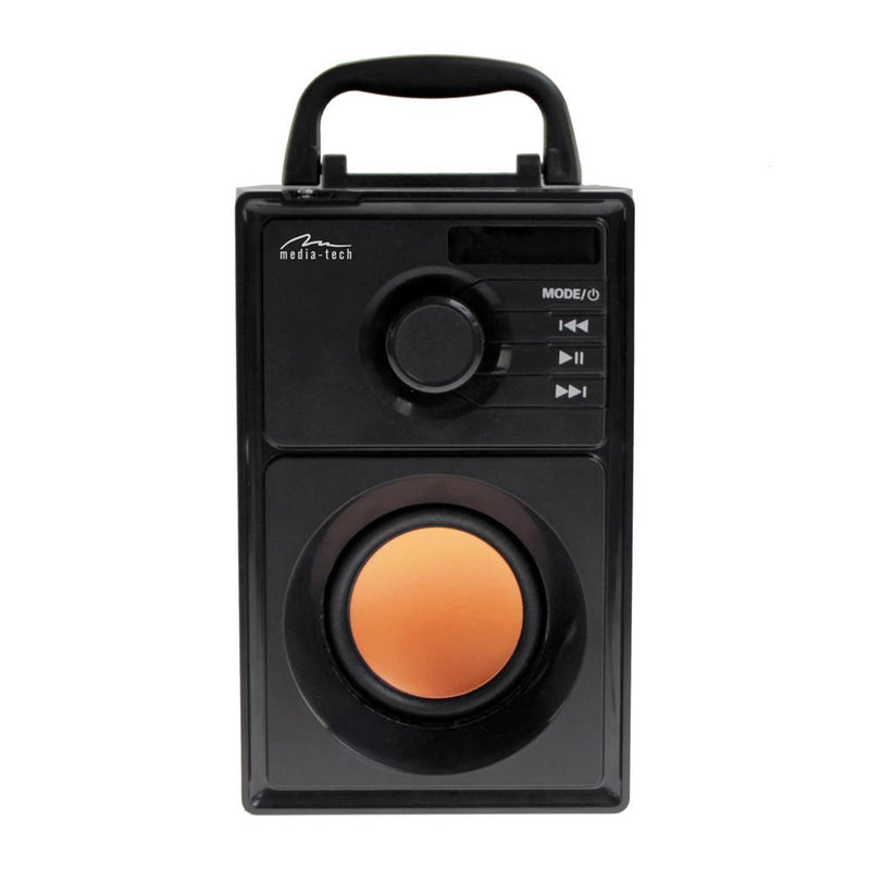 Media-Tech BOOMBOX BT 15 W Stereo tragbarer Lautsprecher Schwarz
