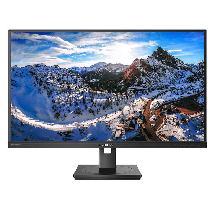 Philips P-line 279P1 - LED monitor - 27" - 3840 x 2160 4K @ 60 Hz - IPS - 350 cd/mÂ² - 1000:1 - 4 ms - 2xHDMI, DisplayPort, USB-C - speakers - black te