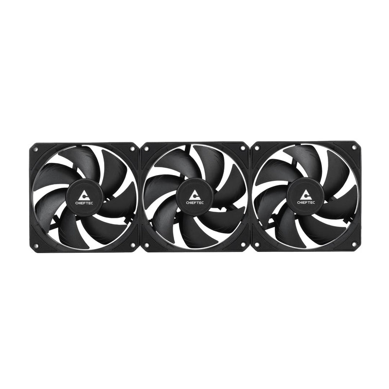 Chieftec CLC-360-VRM-BLK computer cooling system Computer case All-in-one liquid cooler 12 cm Black