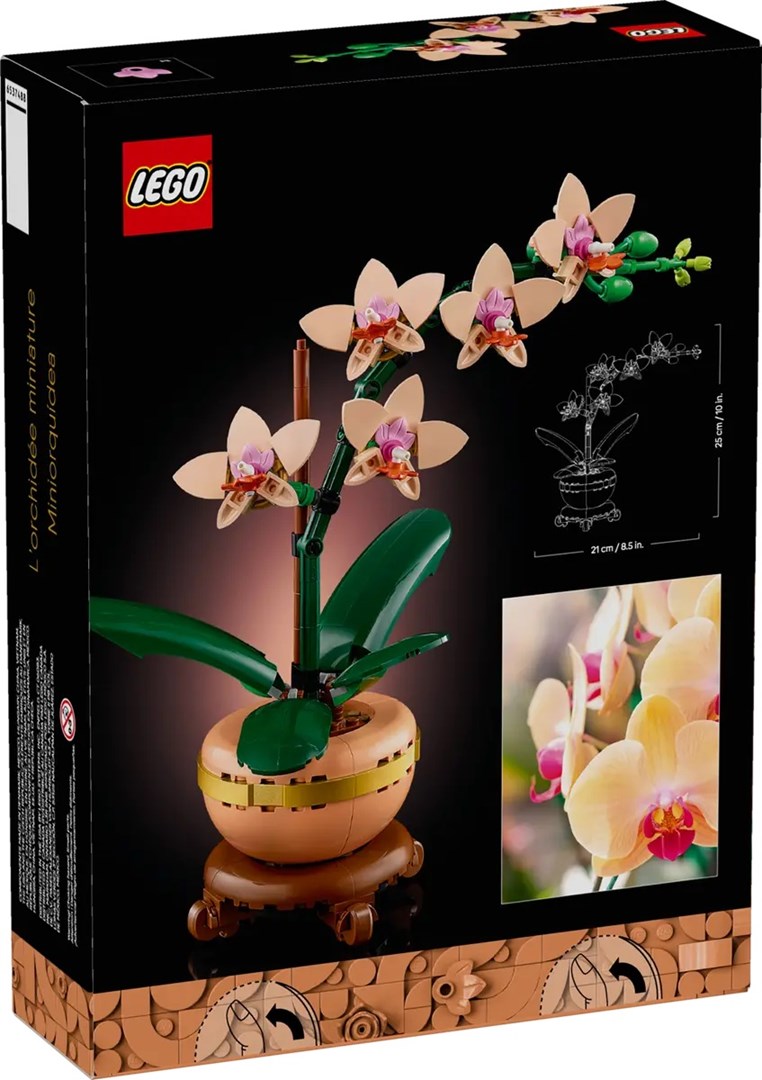 LEGO ICONS 10343 The Botanical Collection - Mini Orchid