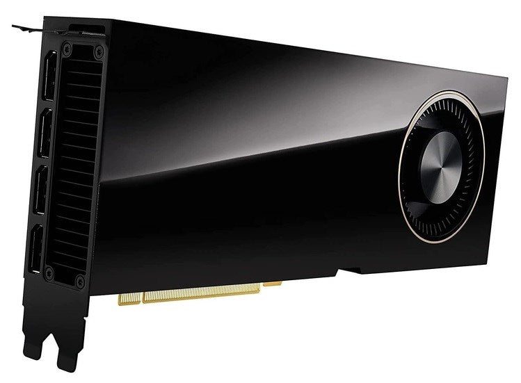 GPU Nvidia RTX A6000 48GB, GDDR6, 4x DisplayPort, 300W, PCI Gen4 x16, VR Ready