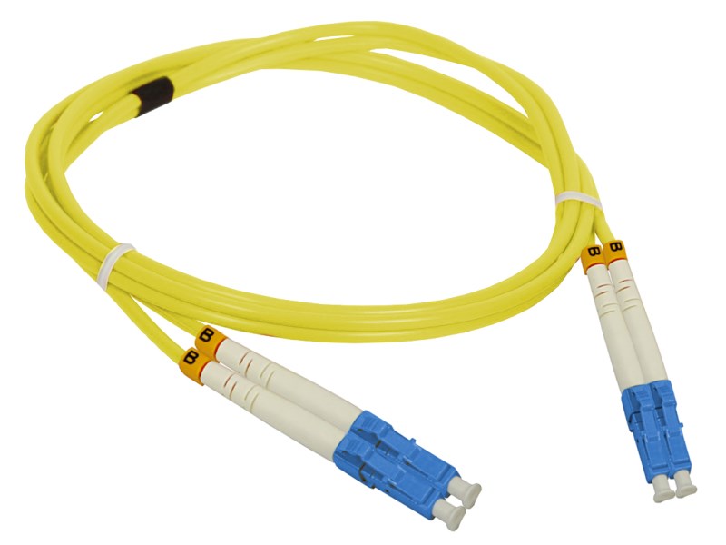 Alantec FOC-LCLC-9SMD-2 InfiniBand/fibre optic cable 2 m LC Yellow