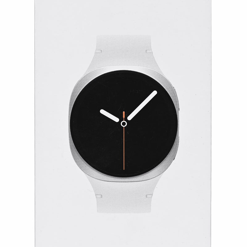 Samsung Galaxy Watch 8 3.81 cm (1.5") AMOLED 44 mm Digital 480 x 480 pixels Touchscreen Silver Wi-Fi GPS (satellite)