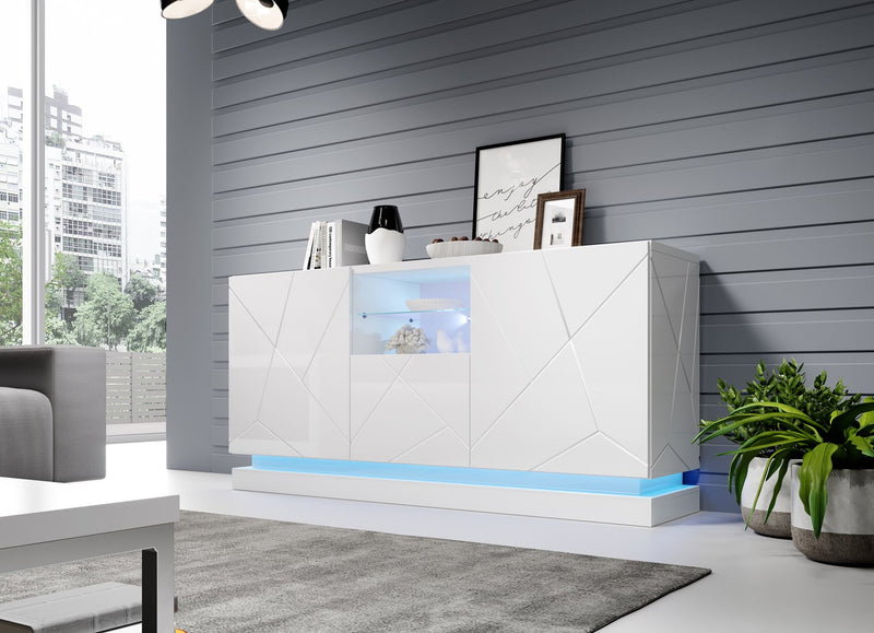 Lighting dresser QIU 2D1K blue