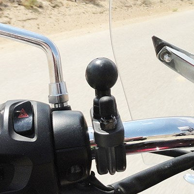 Embase en U RAM Mounts pour guidon, pour rampes de 0,5" à 1,25" de diamètre