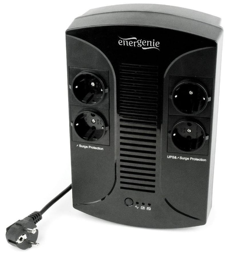 EnerGenie EG-UPS-001 uninterruptible power supply (UPS) Line-Interactive 0.65 kVA 390 W 4 AC outlet(s)
