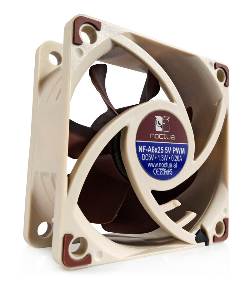 Noctua NF-A6x25 5V PWM Gehäuselüfter 6 cm Beige