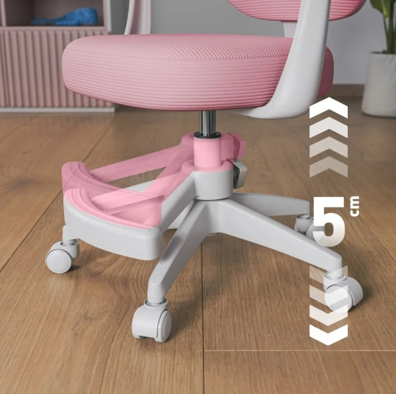 Junior 3.1 Pink swivel chair