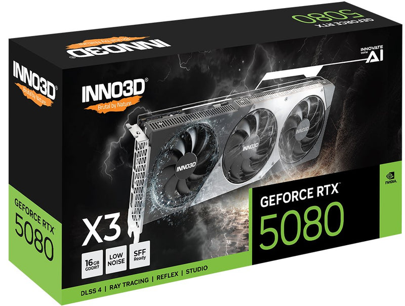 INNO3D GeForce RTX 5080 X3 NVIDIA 16 GB GDDR7