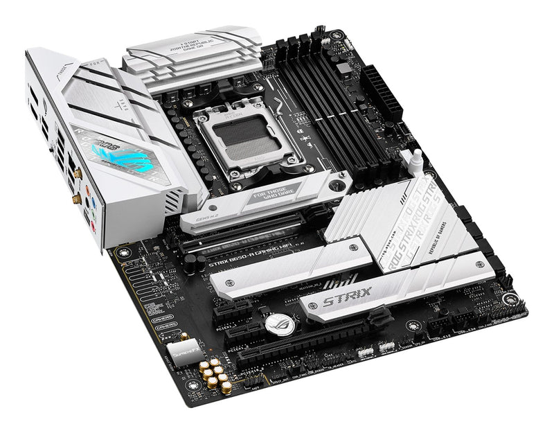 ASUS ROG STRIX B650-A GAMING WIFI - Motherboard - ATX - Socket AM5 - AMD B650 Chipset - USB-C 3.2 Gen 2x2, USB-C 3.2 Gen2, USB 3.2 Gen 2, USB 3.2 Gen