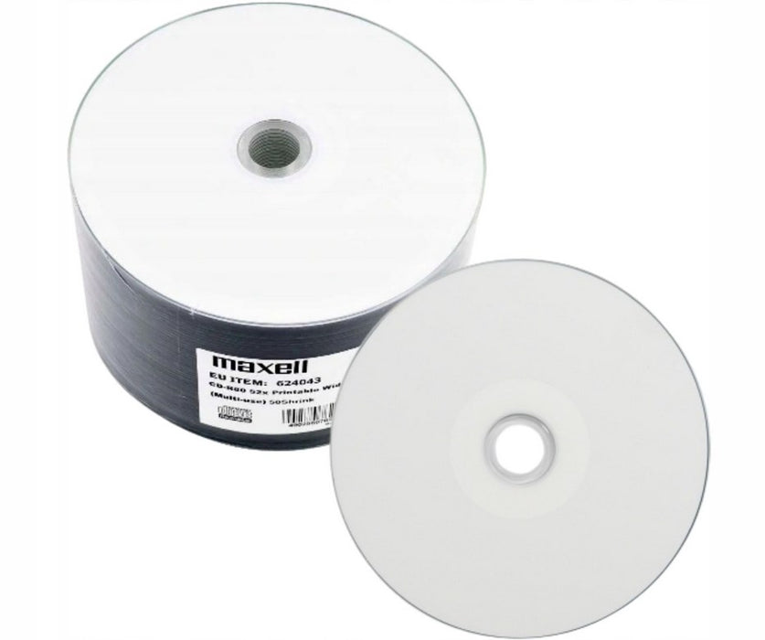 MAXELL CD-R 700MB 50 pcs. 52x80 min, spindel, CD-R for printing