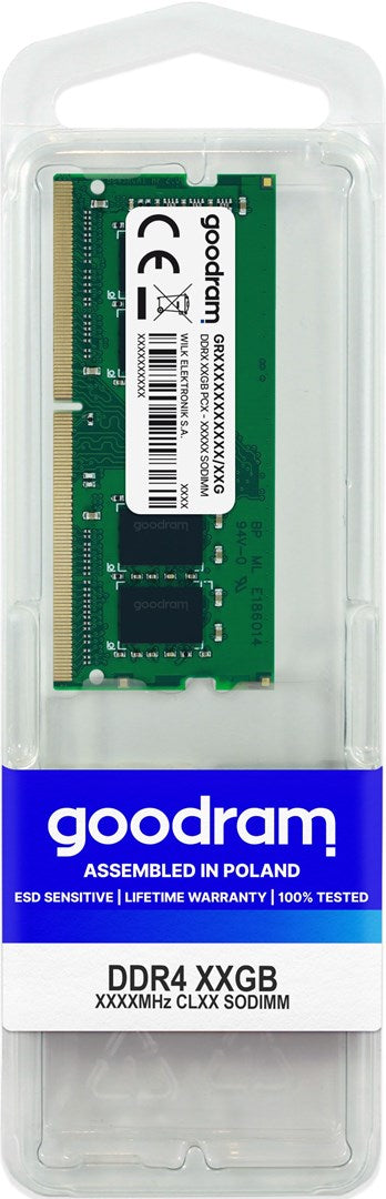GOODRAM SO-DIMM DDR4 16GB 2666MHz CL19