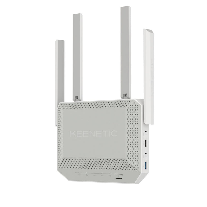 Keenetic Titan (KN-1812) BE7200 Mesh Wi-Fi 7 Multi-Gigabit Router with a 1×10G, 1×2.5G and 4×1G Smart Switch, Multifunctional USB 3.2 and 2.0 Ports