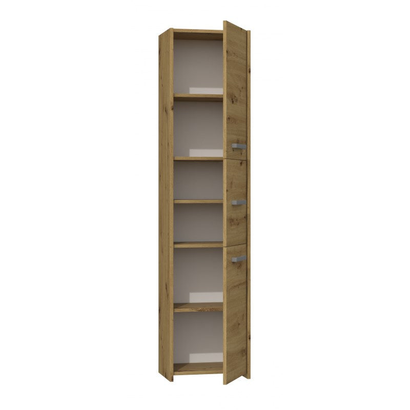 Topeshop S43 ARTISAN Badezimmerschrank aus Eiche