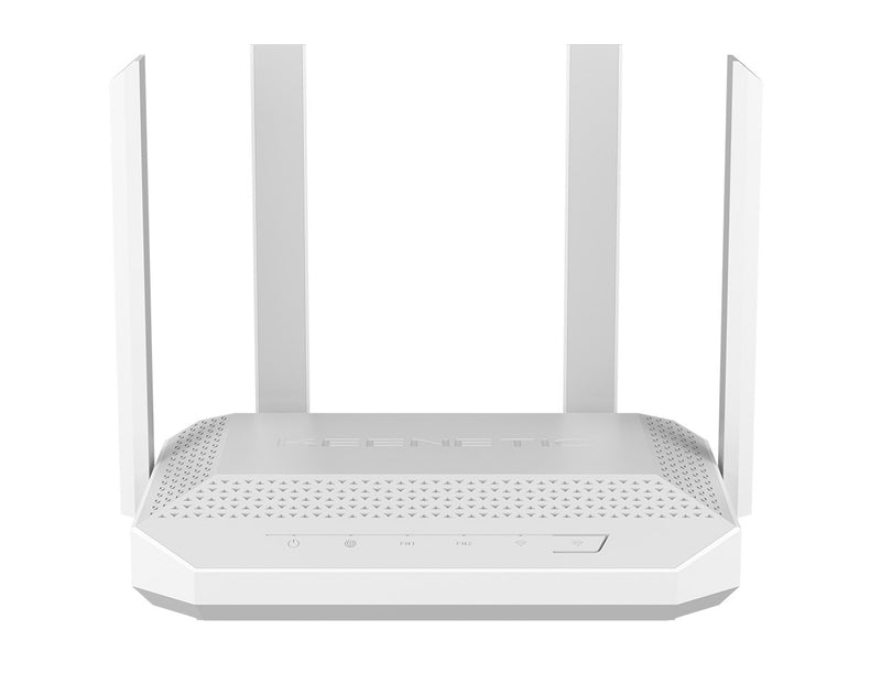 Keenetic Hero (KN-1012) AX3000 Mesh Wi-Fi 6 Multi-Gigabit Router with a 4-Port Gigabit and 1-Port 2.5 Gigabit Smart Switch, SFP Combo Port, USB 2.0 an