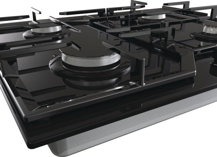 Gorenje GT641KB hob Black Built-in 60 cm Gas 4 zone(s)