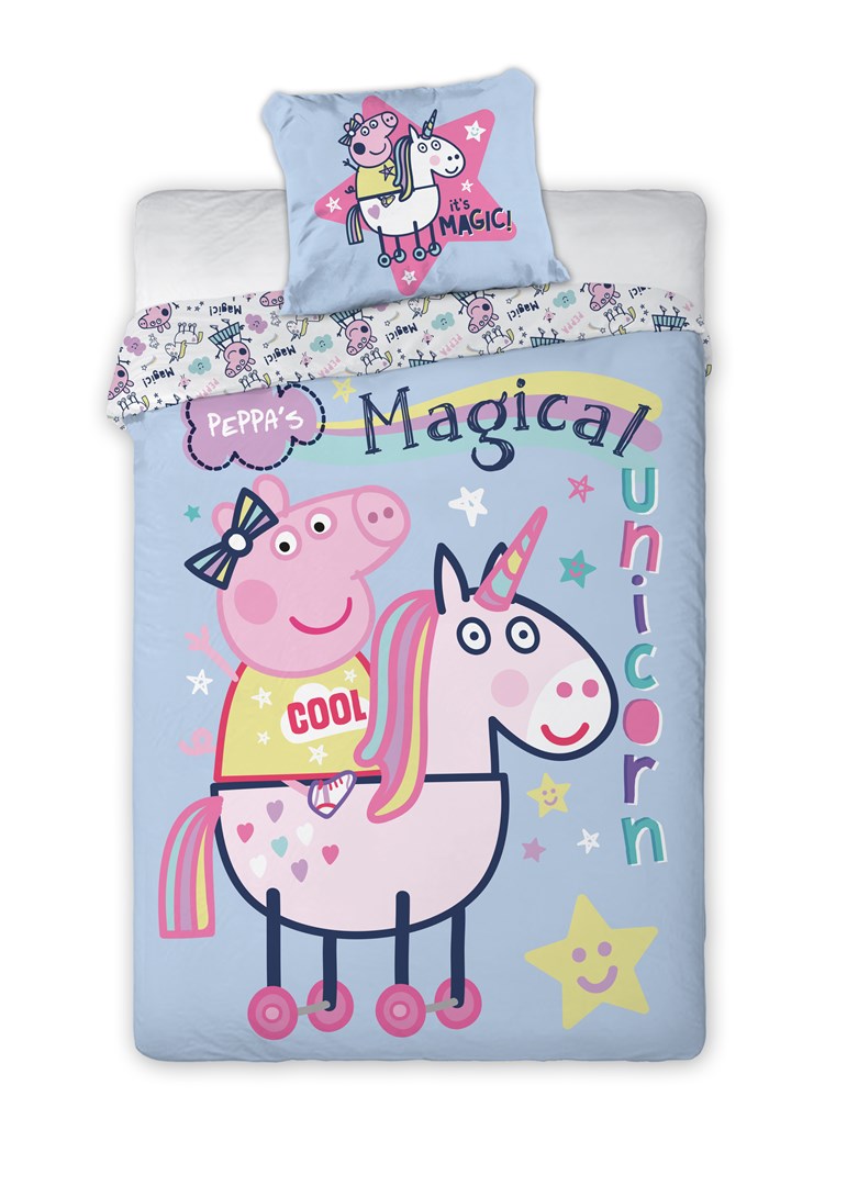 Baby Peppa Pig 022 youth bedding 160x200cm + pillow 70x80cm