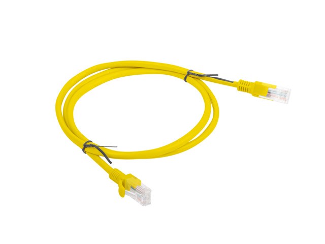 PATCHCORD KAT.5E UTP 1M ? ?TY FLUKE PASSED LANBERG 10-PACK