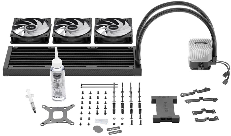 be quiet! LIGHT LOOP 360mm Black Processor All-in-one liquid cooler 12 cm