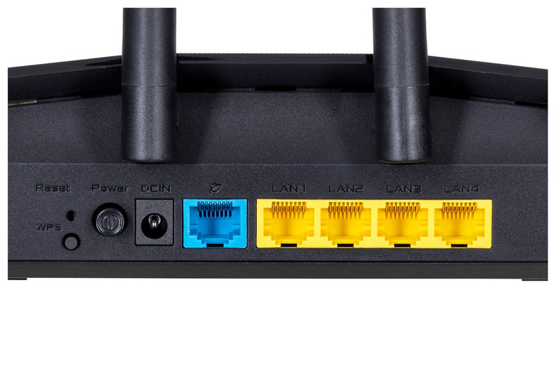 ASUS RT-AX57 Wi-Fi 6 Dual-Band Tabletop Router with Gigabit Ethernet