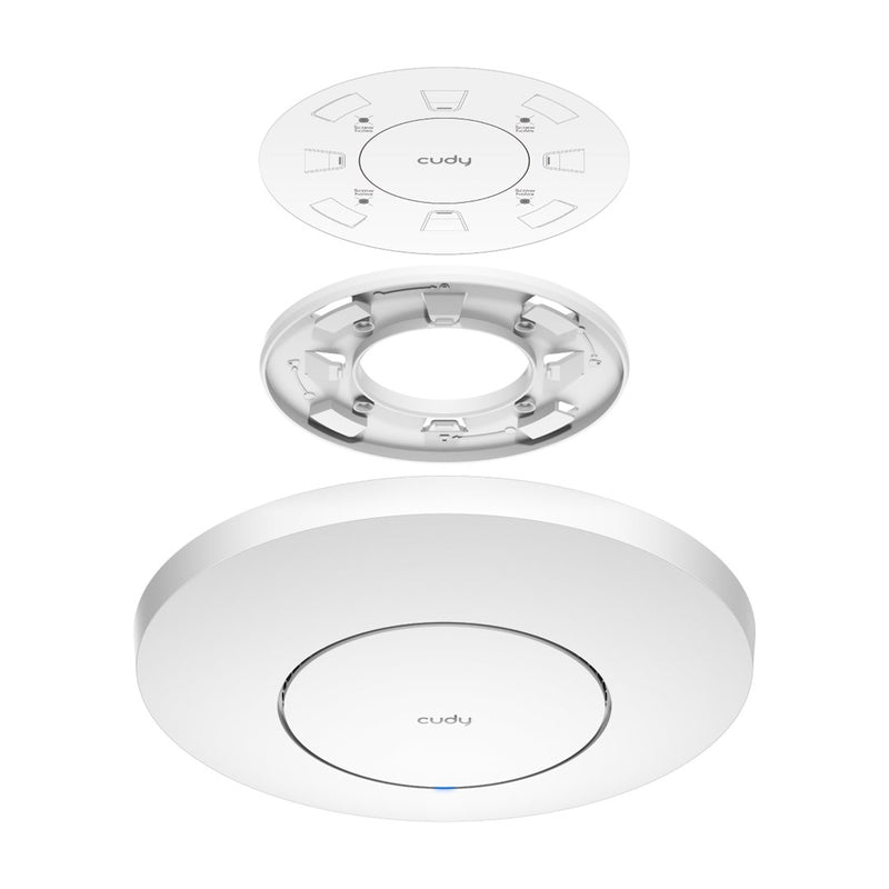 Cudy AP3000_P wireless access point 2976 Mbit/s White Power over Ethernet (PoE)