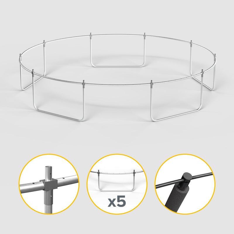 REBEL ACTIVE TRAMPOLINE PRO 15FT/457CM