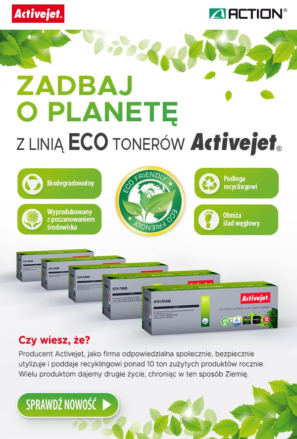 BIO Activejet ATH-78NB toner for HP, Canon printers, Replacement HP 78A CE278A, Canon CRG-728; Supreme; 2500 pages; black. ECO Toner.