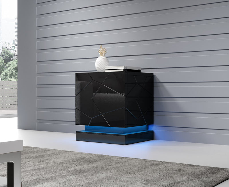 QIU bedside cabinet lighting 2 pcs. RGB