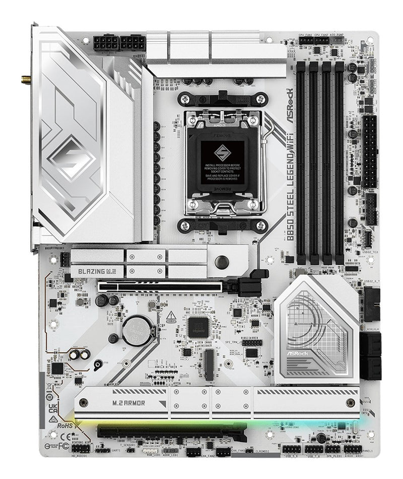 Asrock B850 Steel Legend WiFi AMD B850 Sockel AM5 ATX