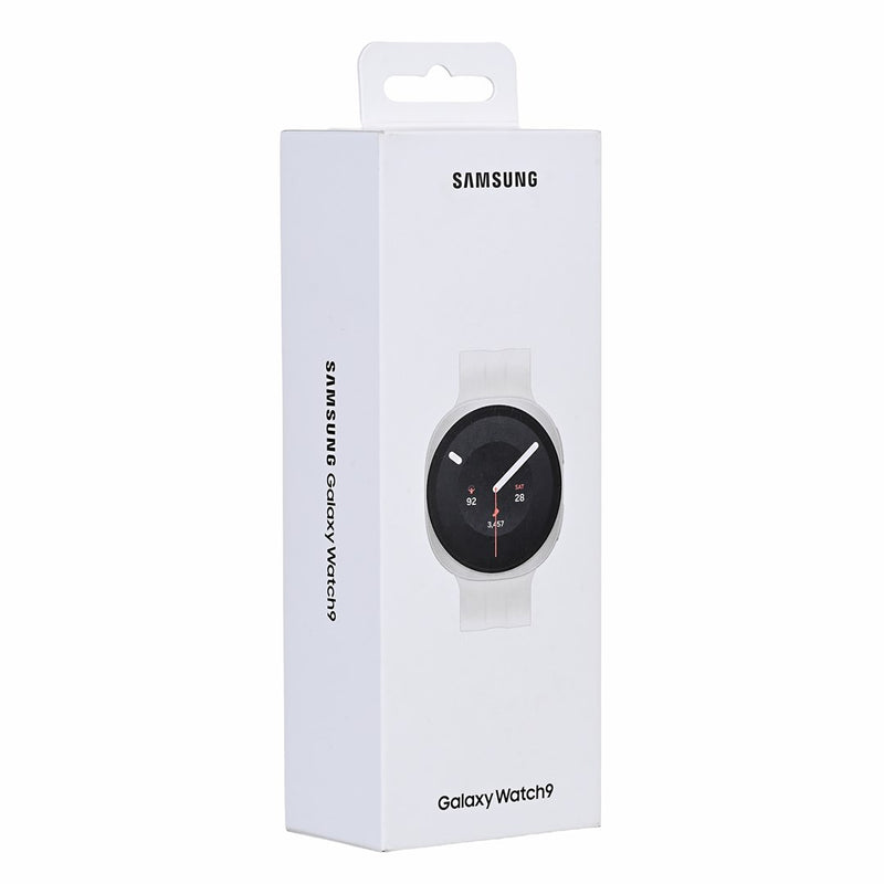 Samsung Galaxy Watch9 3.3 cm (1.3") AMOLED 40 mm Digital 438 x 438 pixels Touchscreen Silver Wi-Fi GPS (satellite)