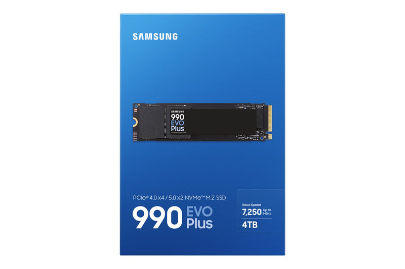 "M.2 4TB Samsung 990 EVO Plus NVMe PCIe 5.0 x 2"