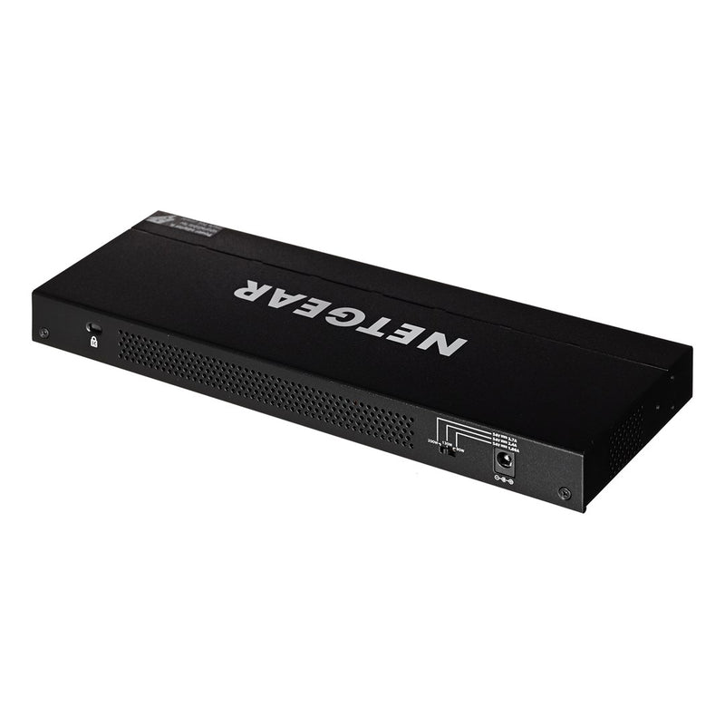 NETGEAR GS316P Unmanaged Gigabit Ethernet (10/100/1000) Power over Ethernet (PoE) Black