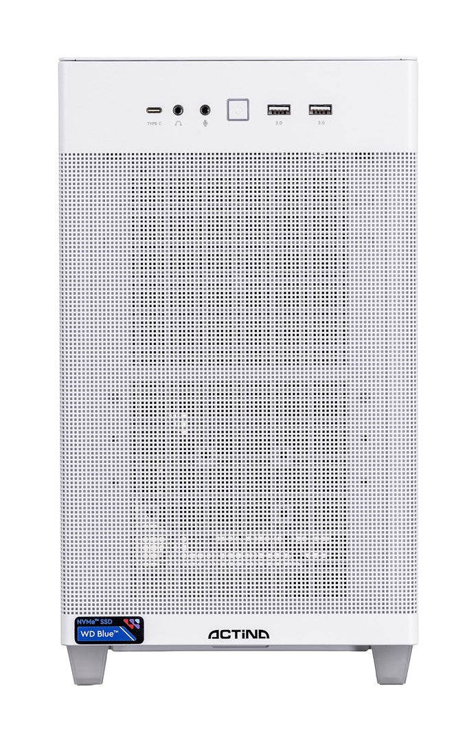 Actina 5901443431657 PC AMD Ryzen™ 7 9700X 32 GB DDR5-SDRAM 1 TB SSD AMD Radeon RX 9070 XT Mini Tower White