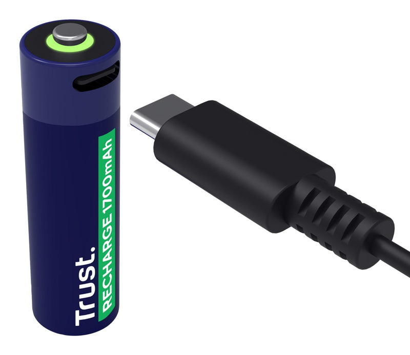 Trust 25584 - rechargeable AA batteries, 2 pcs.