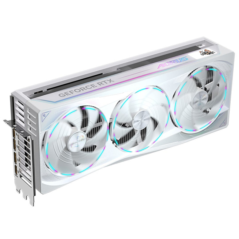 GIGABYTE AORUS GeForce RTX 5090 STEALTH ICE 32G Graphics Card - 32GB GDDR7, 512bit, PCI-E 5.0, 2655MHz Core Clock, 3 x DP 2.1a, 1 x HDMI 2.1b, NVIDIA