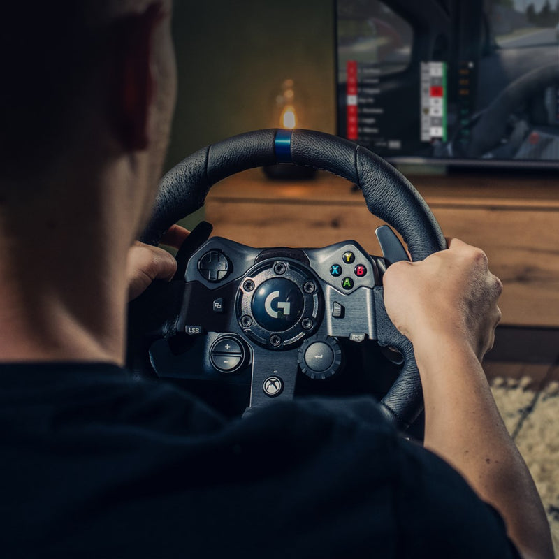 Volant et pédales de course Logitech G G923 pour Xbox X|S, Xbox One et PC