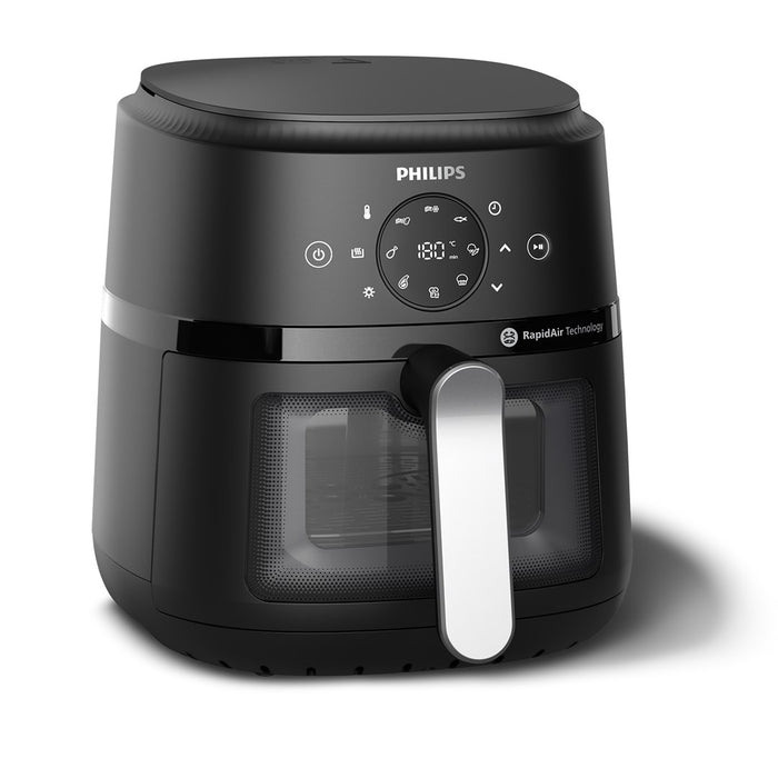 Philips 2000 series NA221/00 fryer Single 4.2 L Stand-alone 1500 W Hot air fryer Silver