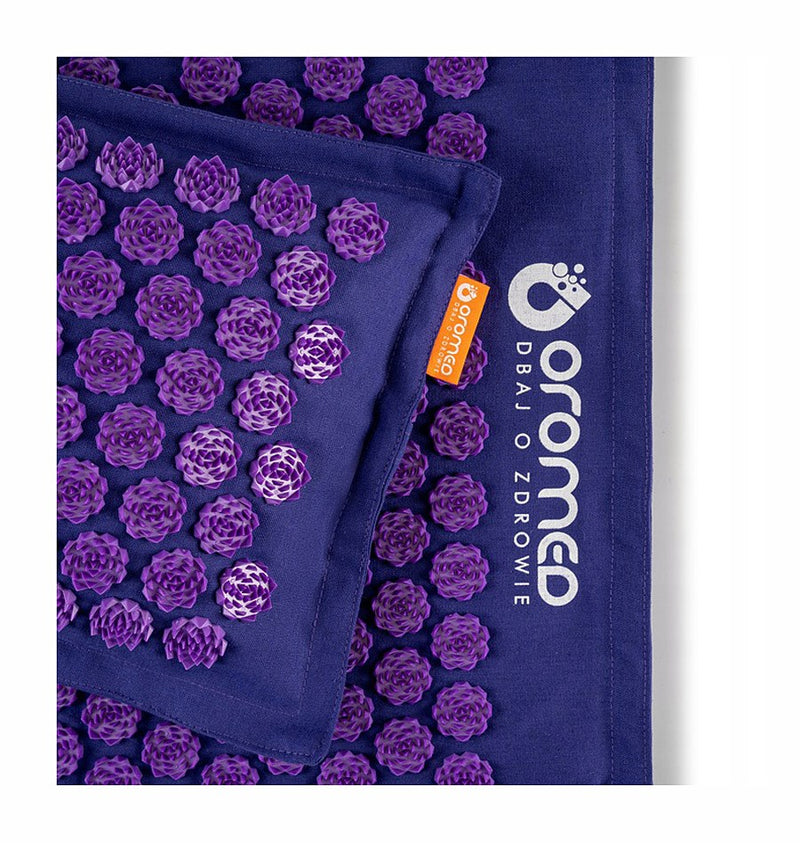 Akupressurmatte ORO-HEALTH, Farbe Lila