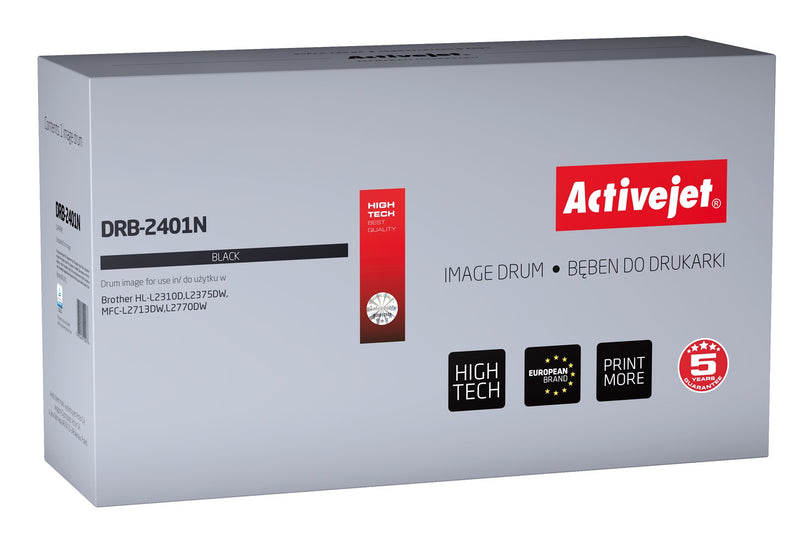 Activejet DRB-2401N Trommel (ersetzt Brother DR-2401; Supreme; 12000 Seiten; schwarz)