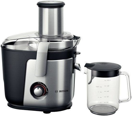Bosch Entsafter MES4010 Zentrifugalentsafter 1200 W Schwarz, Silber