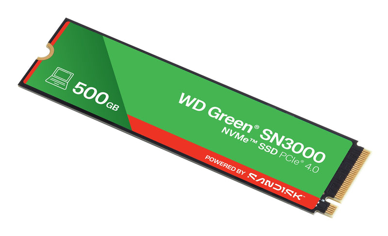 SanDisk SN3000 500 Go M.2 PCI Express 4.0 NVMe QLC 3D NAND (WDS500G4G0E)