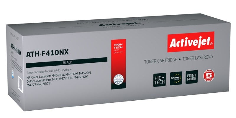 Activejet ATH-F410NX Toner (replacement for HP 410X CF410X; Canon CRG 046H K 1254C002; Supreme; 6,500 pages; black)
